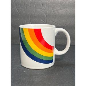 Rainbow Mug Coffee Tea Vintage FTD Pride LGBTQIA
